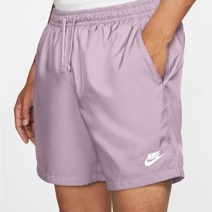 Nike sport essentials woven flow shorts in lilac